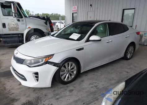 2017 Kia Optima Ex from USA, damaged, VIN 5XXGU4L30HG160583